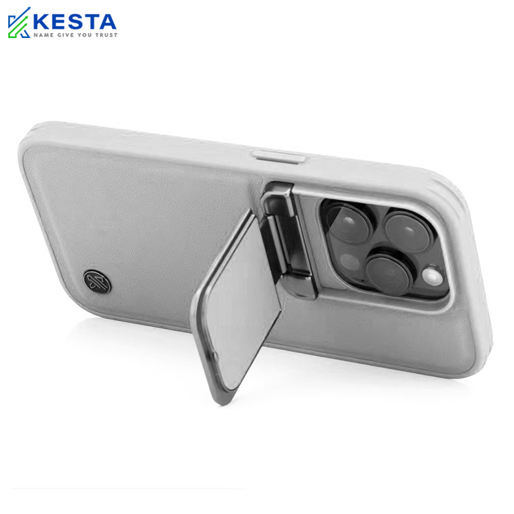 iPhone 16 Pro Cover - Elegant Titanium Leather Case (Eco-Friendly & Durable)